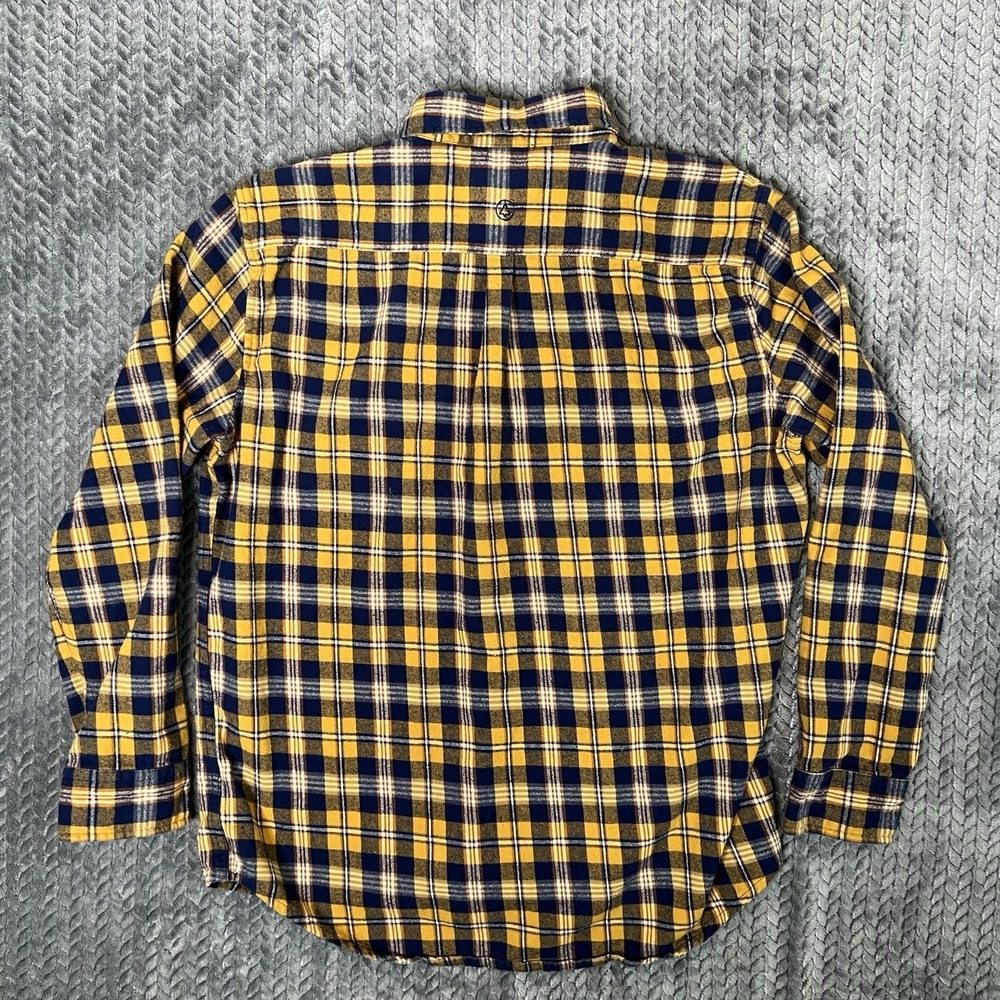 Adventure Expedition Flannel Shirt Mens XL Plaid Cotton Long Sleeve Adv3nture - Picture 8 of 9